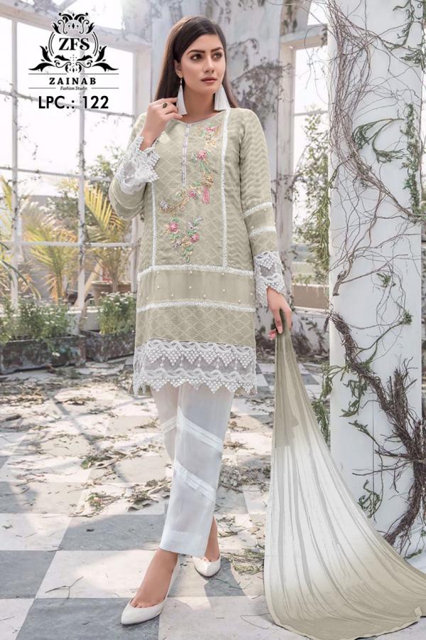 Zainab Fashion Studio Ipc 122 Georgette Ready Made Collection